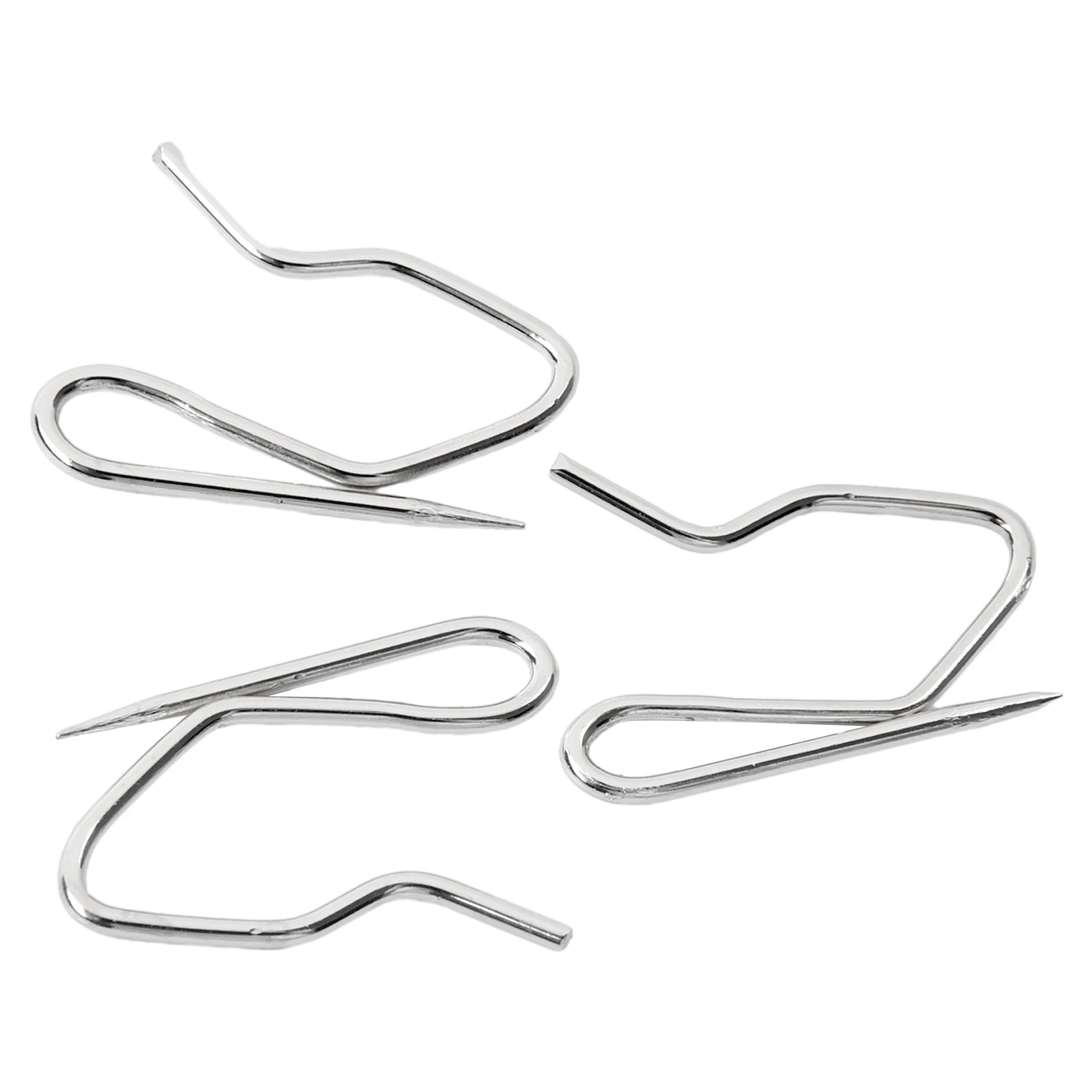 Curtain Hook Metal Pin S Hook 10/20/50pcs Home Hardware Accessories