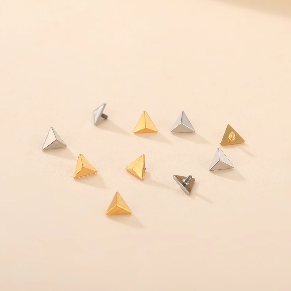 1/5개 티타늄 마이크로 더멀 앵커 탑 엔드 피어싱 (라브렛, 헬릭스, 혀, 눈썹 피어싱, 스킨 다이버 표면 섹시 주얼리)