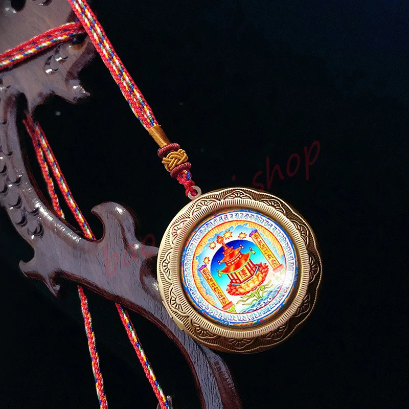 Mantra Di Buddha Inamabile, Ciondolo Buddha, Ciondolo Maschio E Femmina, Amuleto, Mascotte