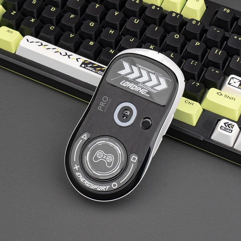 Enhanced Glide Glass Mouse Feet Sticker - Optimized for Gaming Performance