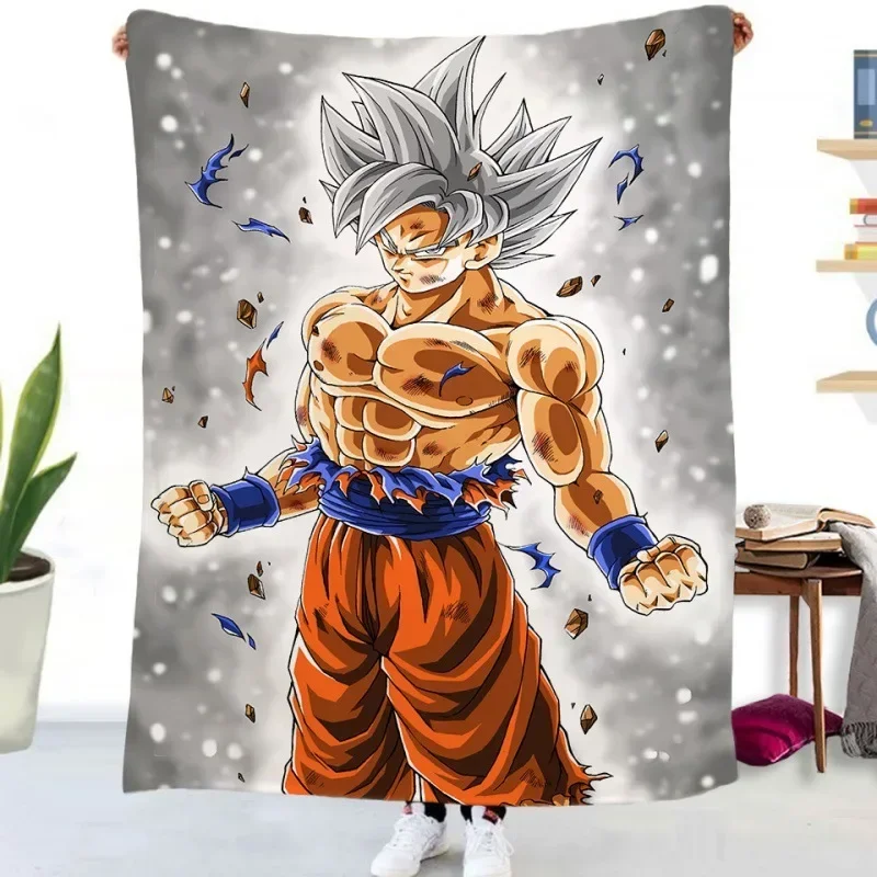 

Dragon Ball Series Digital Printing Double-Sided Flannel Blanket Air Conditioning Blanket Aircraft Throw Blanket Gift