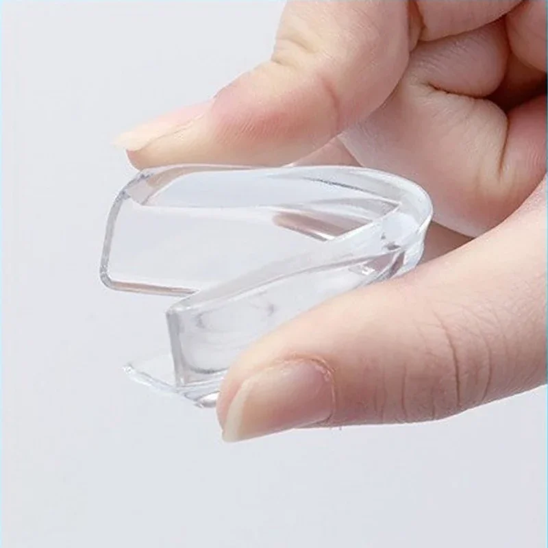 Silicone Table Corner Protector Table Corner Protector Table Edge Protector Furniture Anti Collision Strip 1-10pcs Baby Table Corner Edge Protection Cover Kids Safety Transparent Anti Collision Silicone Desk Protector Guard Cushion