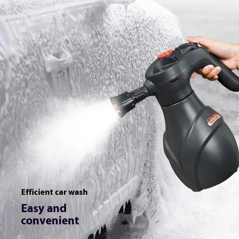 CENRR 2L Electric Snow Foam Sprayer Professional Handheld Electric Foam Pot Pressure relief valve Snow Foam Lance For Car Wash 2