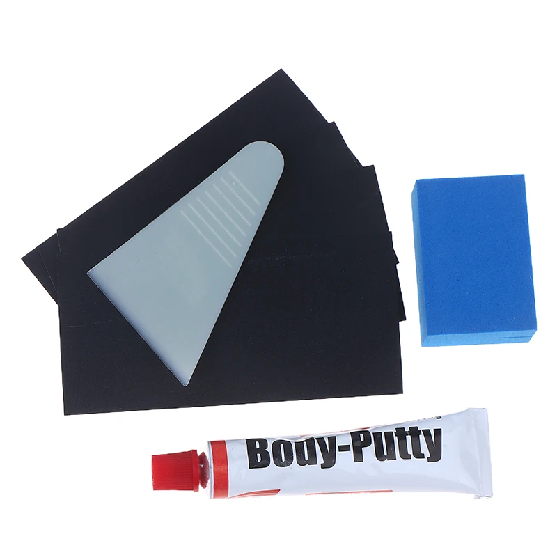 1Set Painting Pen Car Body Putty Scratch Filler Assistant Smooth Repair Tool Set Kit Auto Beauty Primer Scratch Repair Tools