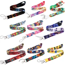 

JF393 Cute Candy Game Keychain Neck Strap Lanyards for Keys ID Card Passport Gym Cellphone USB Badge Holder DIY Hanging Rope