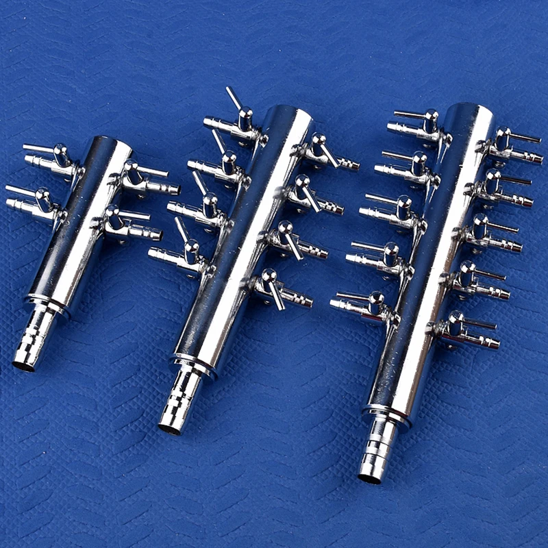 1Pc 2 ~ 18Way Edelstahl Air Splitter Ventil Aquarium Sauerstoff Pumpe Regelventil Splitter Aquarium Luftpumpe verteiler – Detail 2