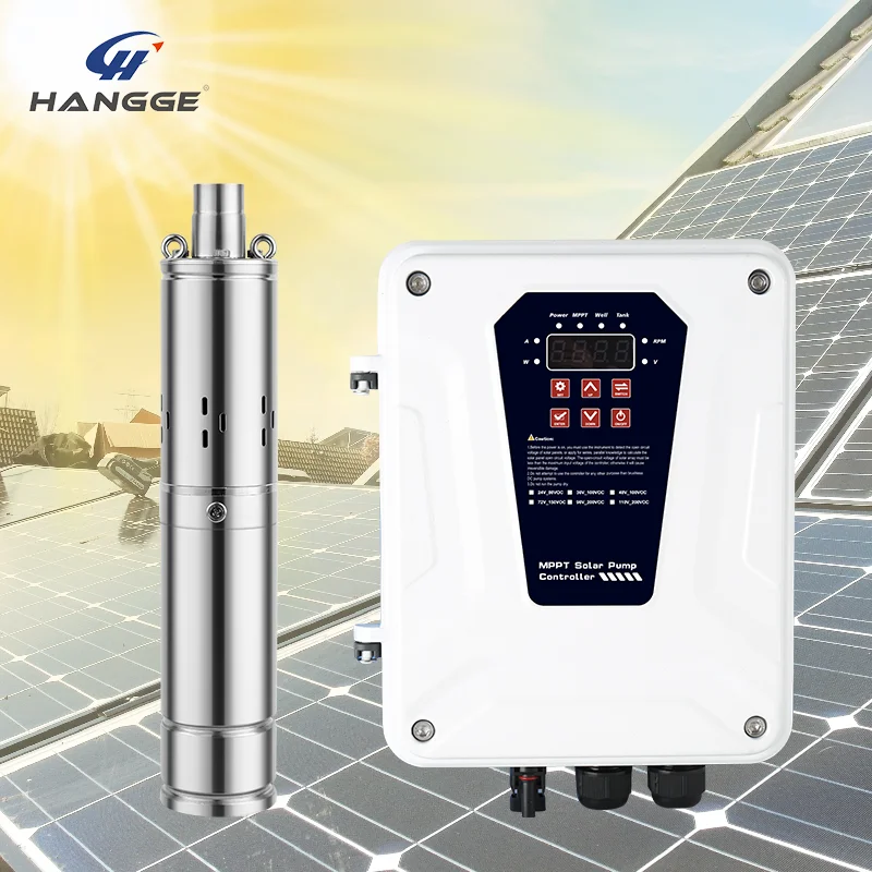 

3HGD deep well submersible powered 24v Brushless dc system 20m energy submers price solar water pump for agriculture irrigation