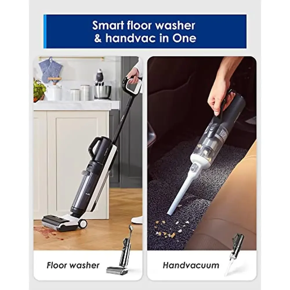 Wet Dry Vacuum Cleaner Handheld Combo with Smart iLoop Sensor Lightweight Cordless Floor Washer Self-Cleaning Cycle Swivel