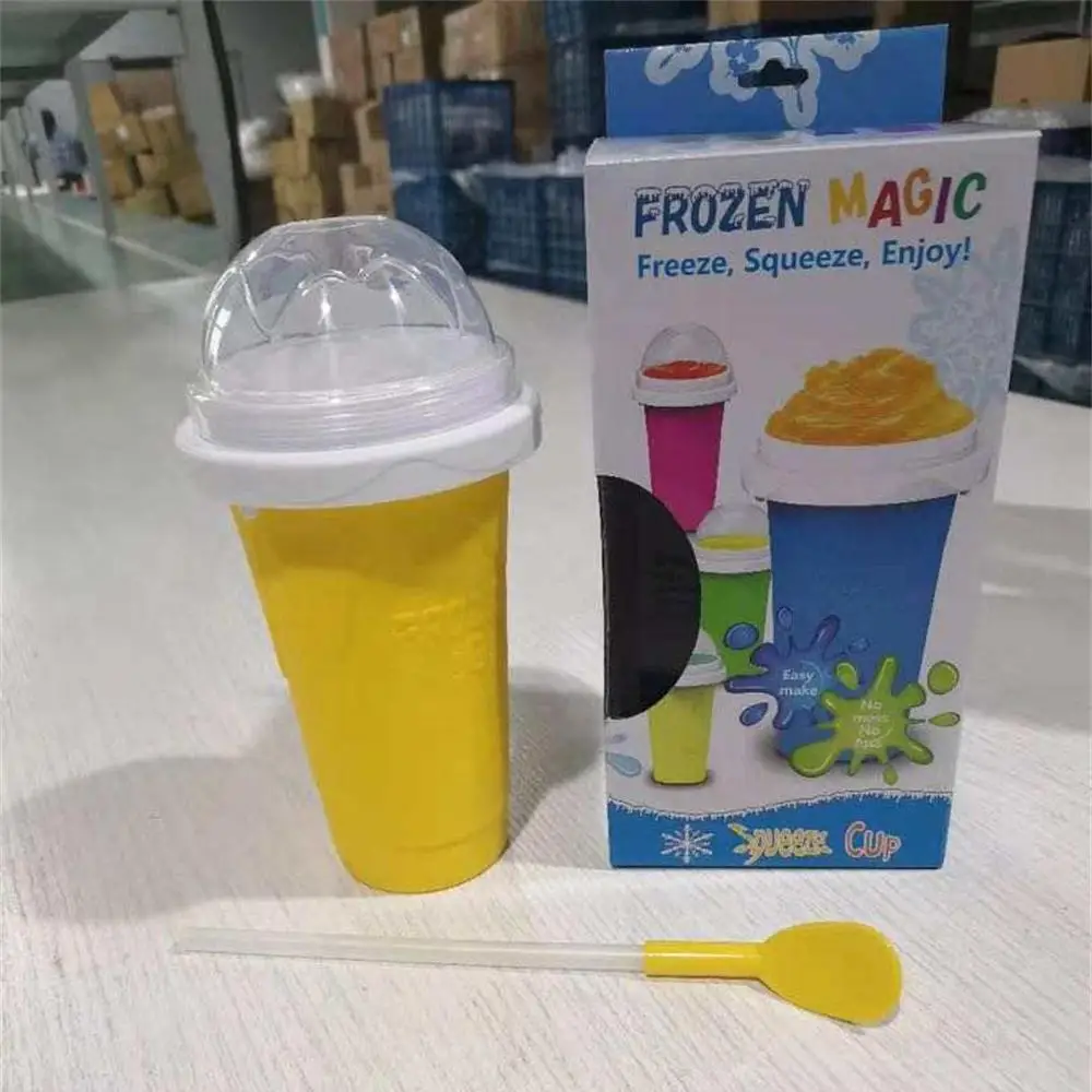 Ice Smoothie Soft And Not Deformed Revolutionary 11.6 Ounces Innovative Ice Blast Cup Homemade Unique Design Trending Popular