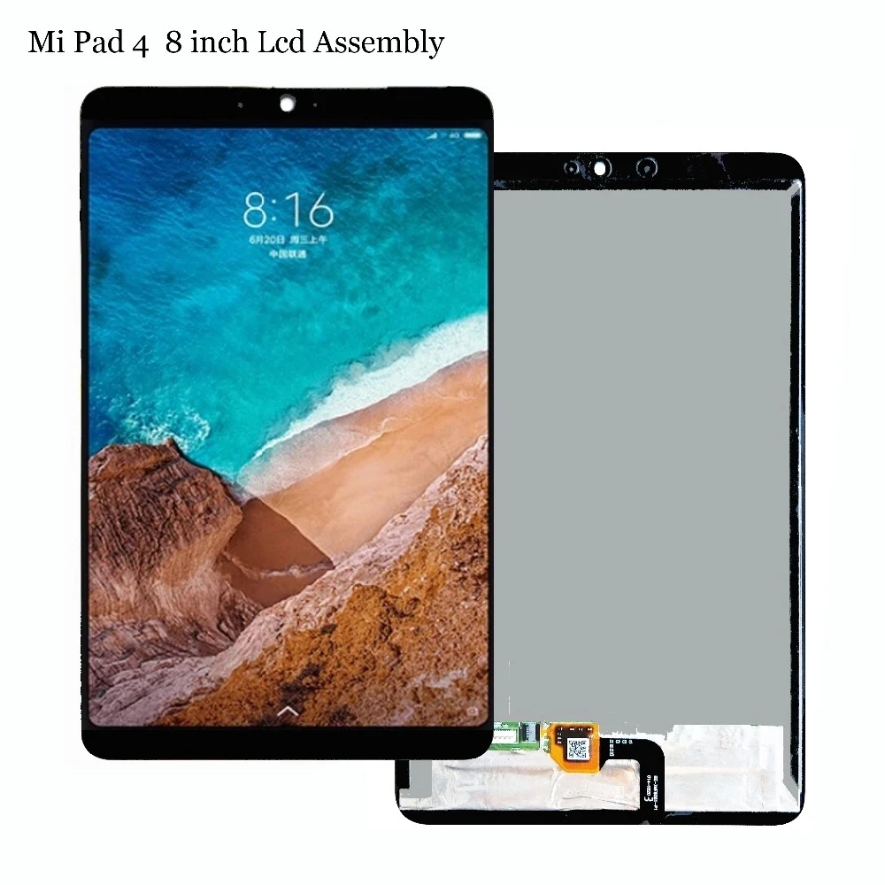 Xiaomi Mi Pad 4 mipad4用の8インチ画面のタブレット,デジタイザー 