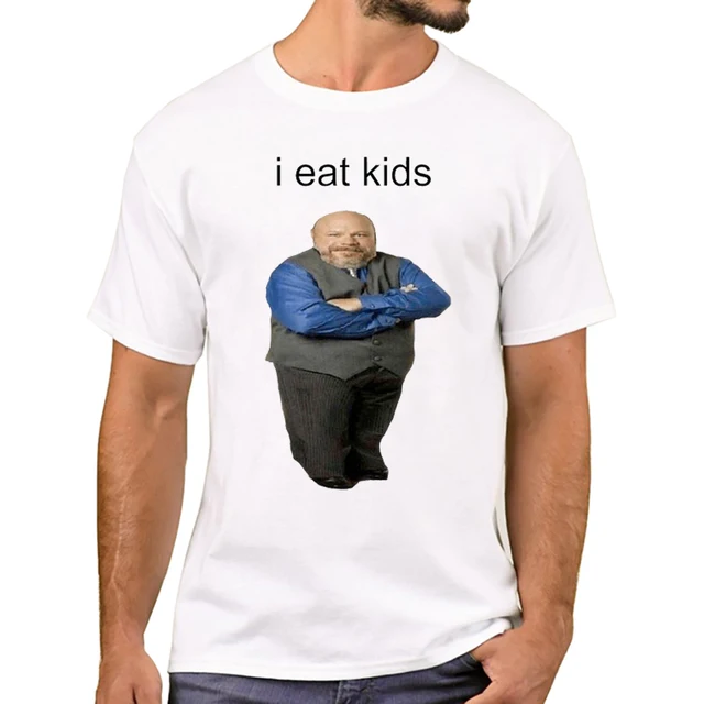 TEEHUB Nouvelle Arrivée Bertram Eats Hommes T-Shirt I Eat Kids T-shirts Imprimés T-shirts À Manches Courtes T-shirts Haruku_voghion.com