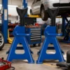 Jack Stands 3 Ton (6600 LBs) Heavy Duty Steel Jack Stands Lifting Stand Adjustable Jack Stands for Lifting Pickup Car Repair