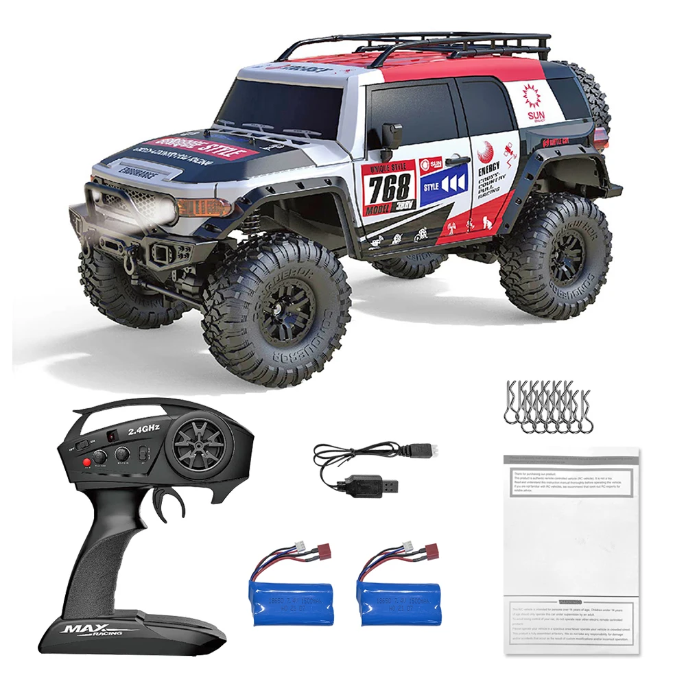 ZP1005Remote Control Car,2.4G 4WD RC Car All-Terrain 15Km/h 1:10 Off-Road Monster Truck Toy for Birthday Present Boys Kids Gifts rc drift cars RC Cars