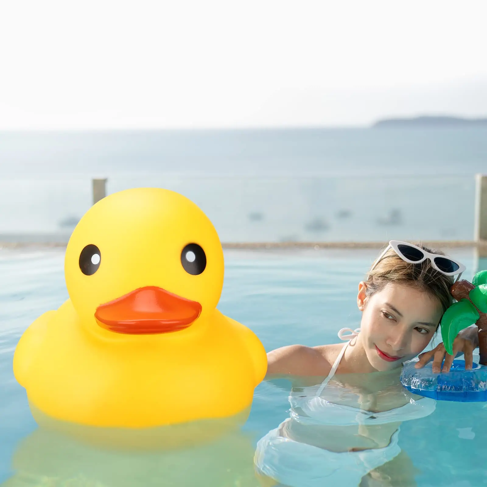 Rubber Duck Giant Ducks Large Rubber Duck Gender Reveal Party Rubber Duck 13 Inch Duck Shower Birthday Party Favor 6