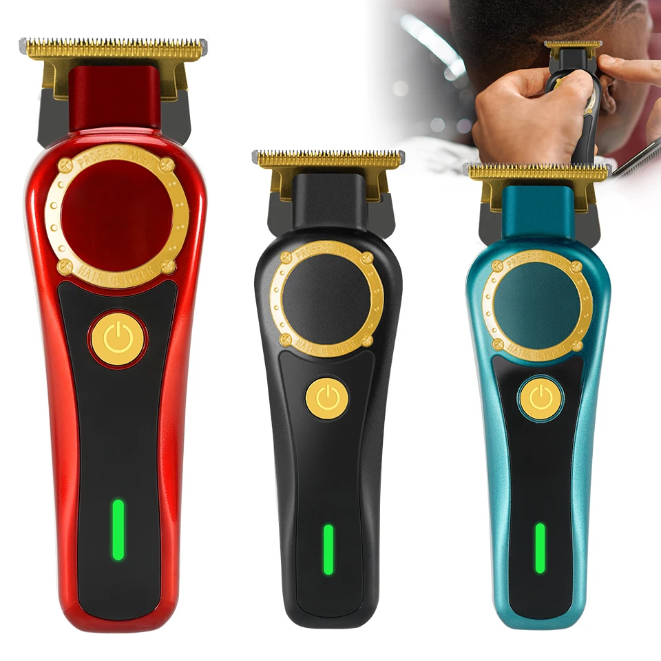 Hair Clipper Electric Hair Trimmer for Men Electric Shaver Professional Men's Hair Cutting Machine Wireless Barber Trimmer