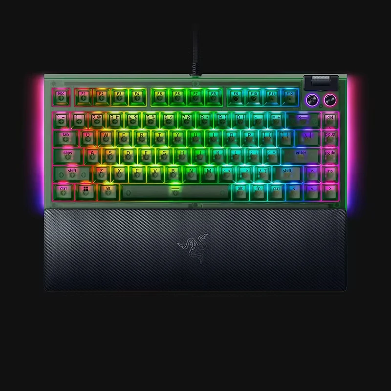 新品☆Razer★blackwidow v4 75%★Phantom Green Amazon.com: Razer BlackWidow V4 75% Mechanical Gaming