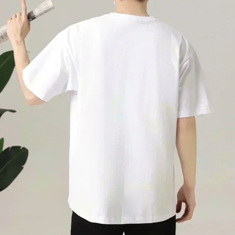 2026 Hochwertige Mode-Motorrad-Rennwagen-Druck für Herren und Damen, große T-Shirts, Rundhalsausschnitt, lockere kurze Ärmel – Detail 6