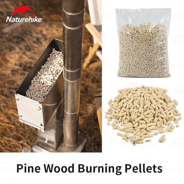 Naturehike Pine Wood Burning Pellets Energy Saving Portable Pellet Stove  Fuel Outdoor Camping Stove Solid Fuel Easy To Burn - AliExpress