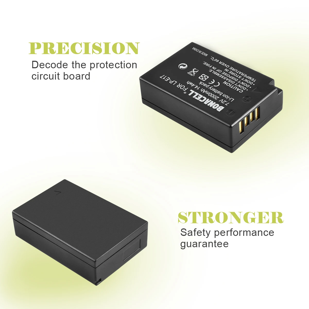 Camera Battery LPE17 LP-E17 + LCD USB Dual Charger for Canon EOS 200D M3 M6 750D 760D T6i T6s 800D 8000D Kiss X8i Cameras