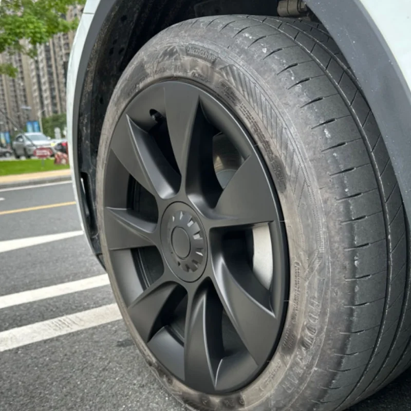 4PCS 19 Inch HubCap Wheel Caps for Tesla Model Y