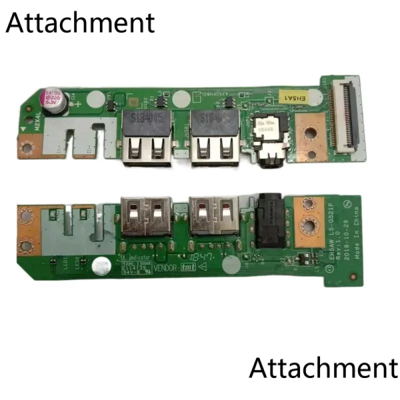 

Для оригинальной acer A515-52 g A515-52 USB audio IO board LS - G521P