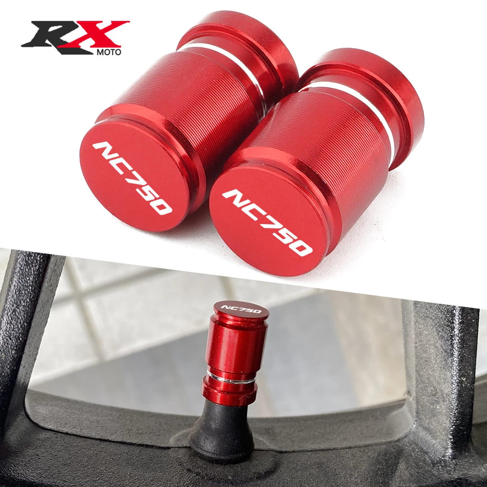 

For Honda NC750 NC750X NC750S High Quality Motorcycle Universal Tire Valve Air Port Stem Cover Cap Plug CNC Aluminum Accessories