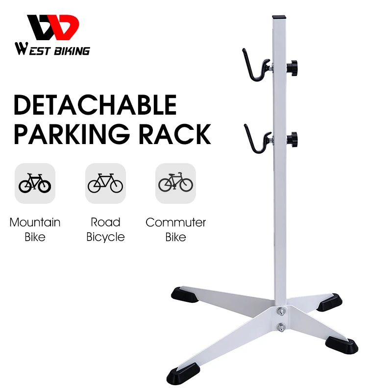 WEST BIKING Bicycle Parking Rack Stand For MTB Road Bike Indoor Garage