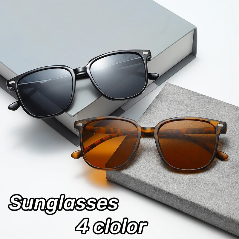 

Retro Large Round Frame Women Sunglasses UV Resistant Men's Trendy Outdoor UV400 Sunglasses Fashion Ultraviolet-proof Glasses