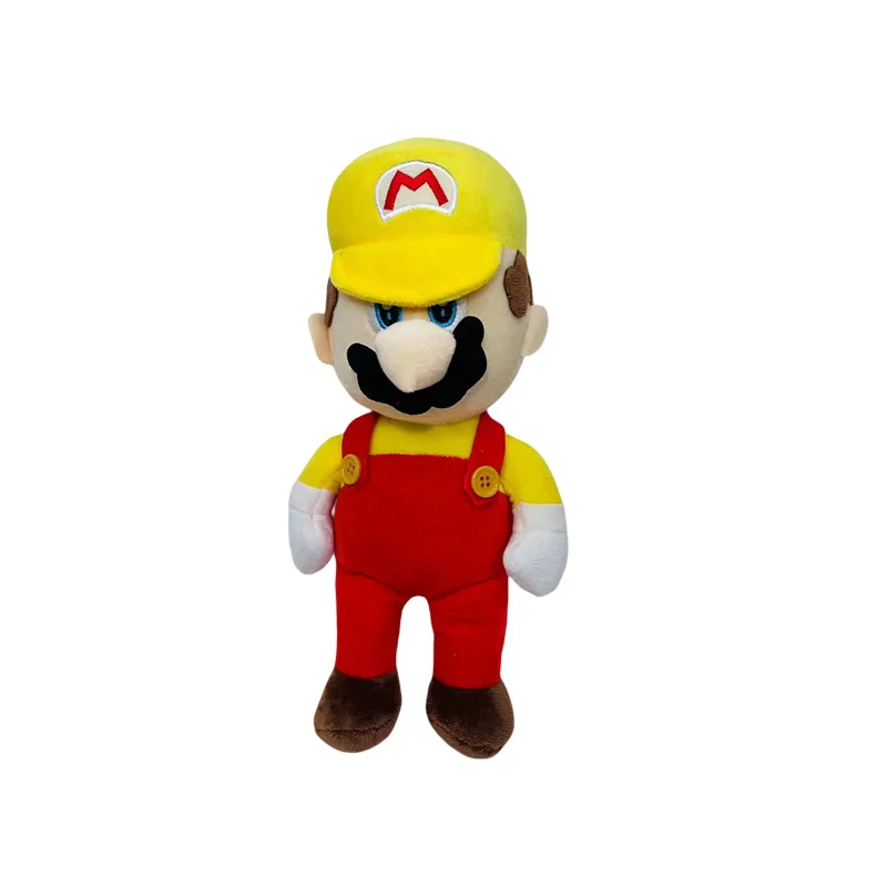 New 18-30cm Japanese Anime Super Mario Stuffed Plush Toys Game Cartoon Figures Soft Dolls Baby Birthday Gifts Kawaii Xmas Decor