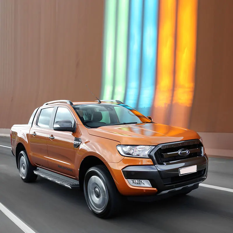 ABS Chrome Tail Lights Covers For Ford Ranger Wildtrak T6 T7 T8 2012 2013 2014 2015 Car Styling car accessories