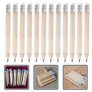 Short Erasers For Kids Kids Erasers For Kids Log Short Pencils Erasable Short Pencils Write Tool for Writing Supplies