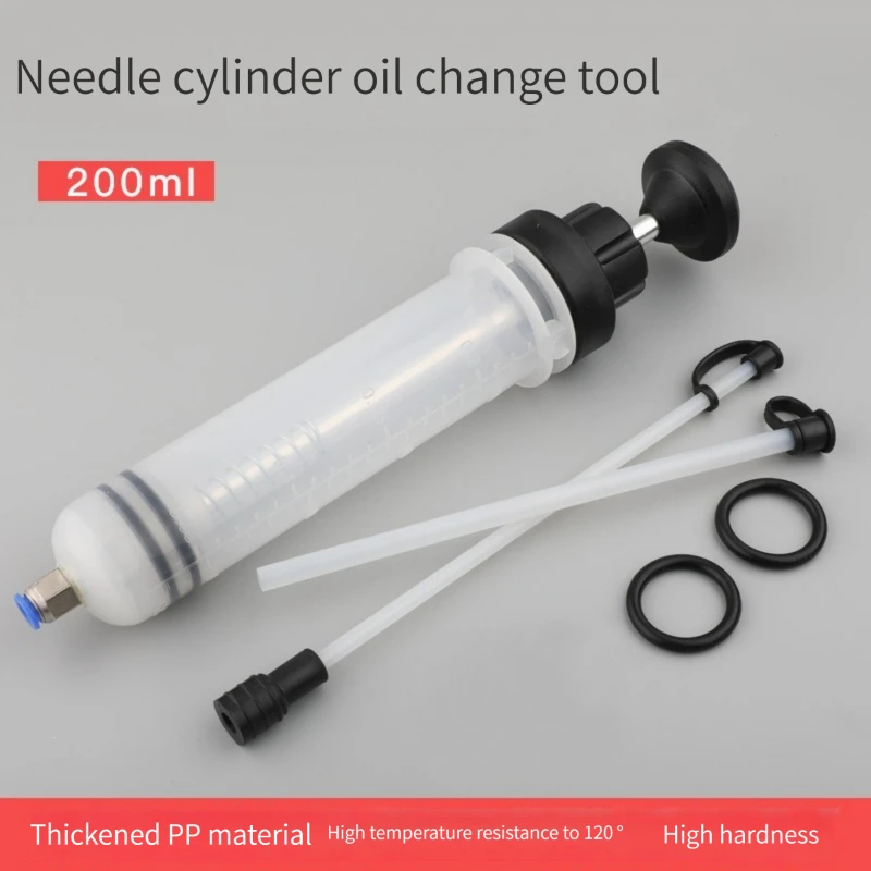 200cc Car Repair Tool Oil Extractor Filling Syringe Manual Pump Fuel Pump Auto Accessories Oil filling Equipment