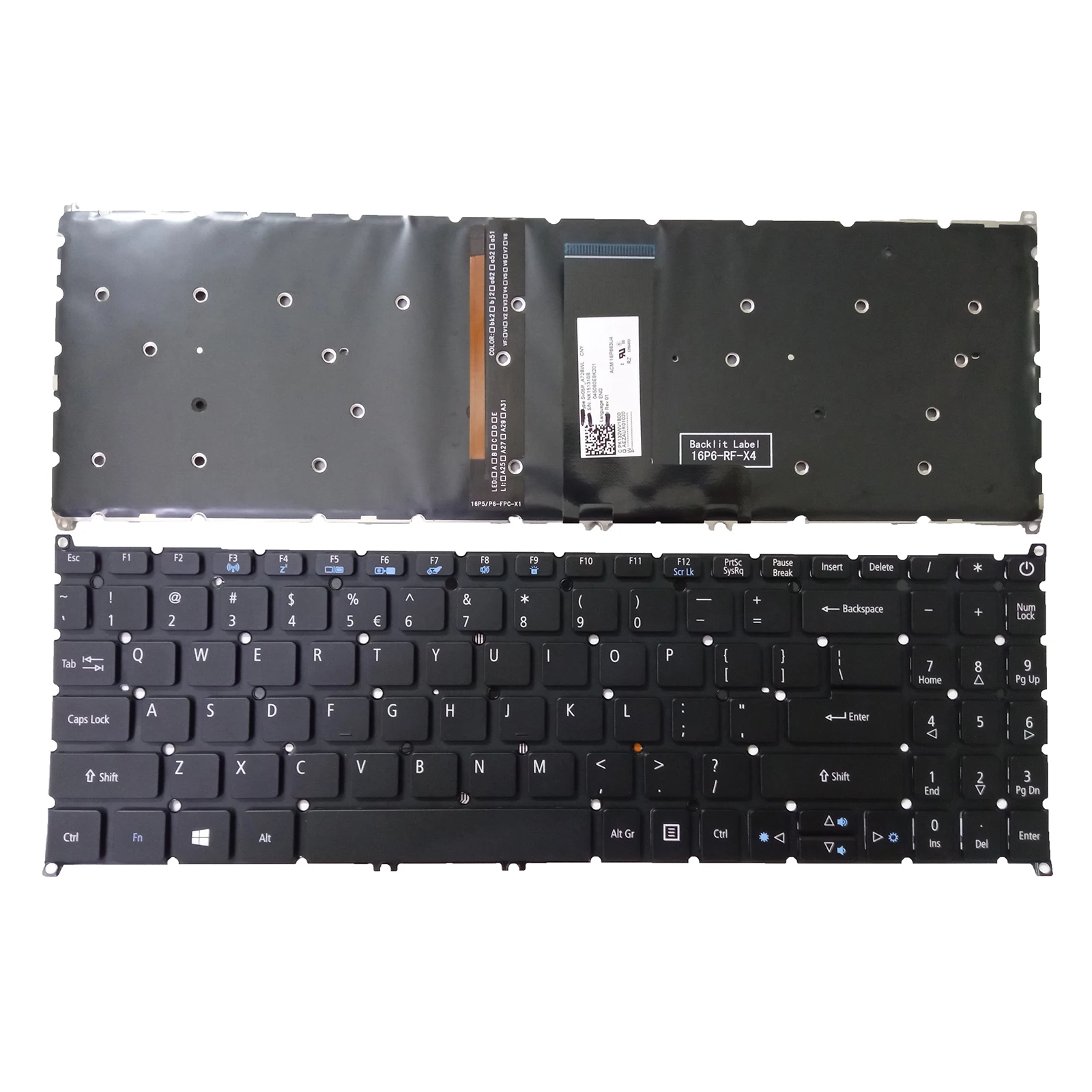 US Keyboard for Acer Swift 3 SF315-52 SF315-52G N17P4 N17P6 Backlit