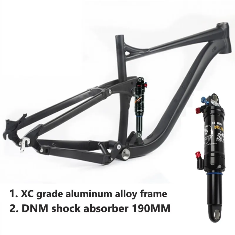 XC Class Cross Country Full Suspension Mountain Bike Frame DH Downhill 27.5/29in*15/17/19/21cm MTB Suspension Frame bicycle parts bicycle frame