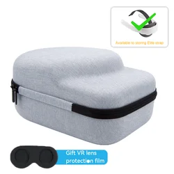 Elite Strap VR Headset Protective Travel Carrying Case (Grey)