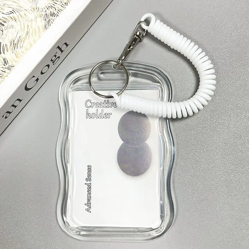 Creative Photocard Holder Photo Protector Idol Picture Protector Card Holder Keychain Photo Sleeves Bus Card Student Case card holder credit card holder photo card holder card protector idol card protector idol card book photo card binder