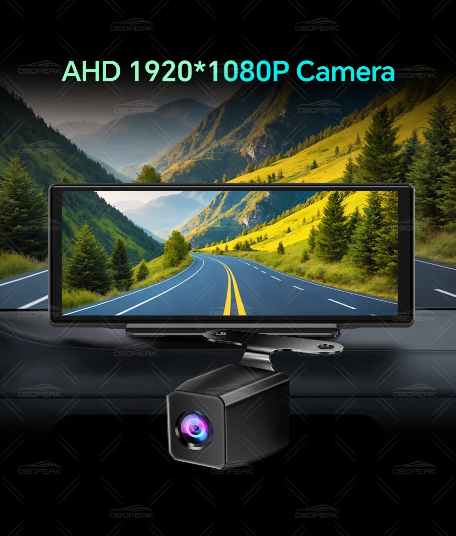 1920*1080P RearView Camera 6M/10M/15M Car and Truck Universal Night Vision Camer