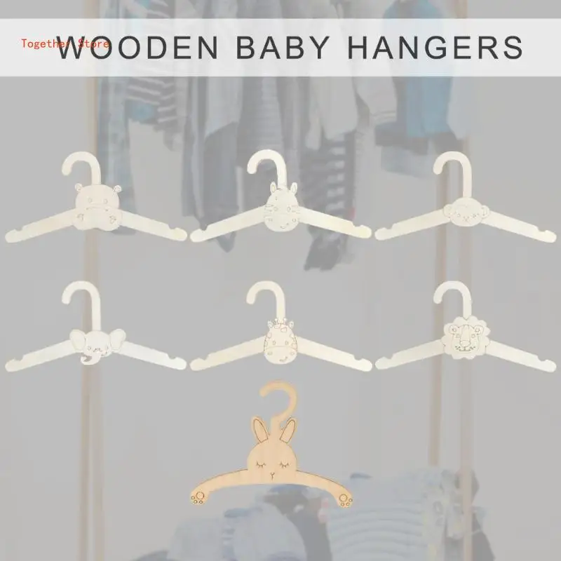 10pcs Toddler Hangers for Nursery Room Decoration and Clothing Storage 6XDD 5