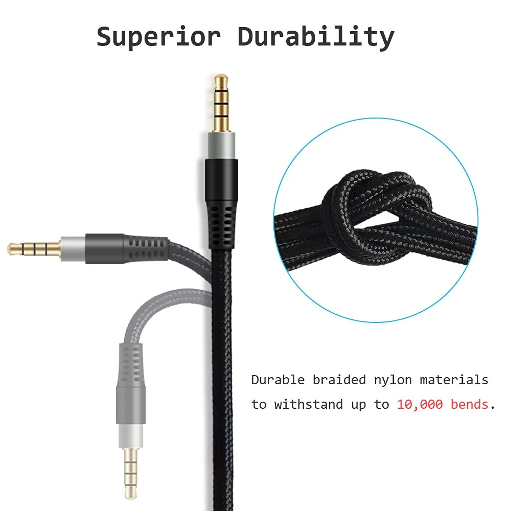 Cavo Audio 3.5mm E Microfono Per Cuffie Corsair Virtuoso PRO - HUYUN
