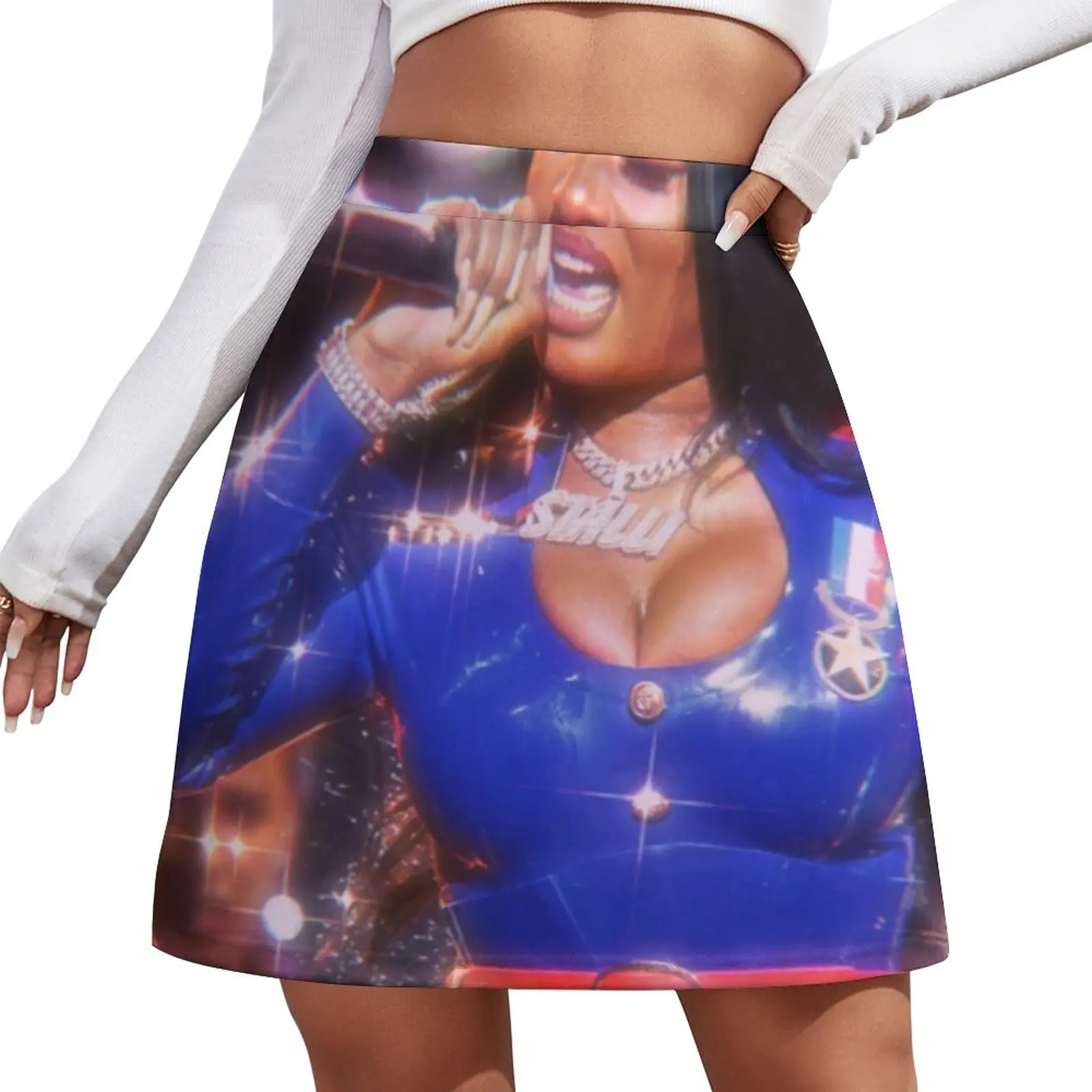 megan thee stallion 90s version Mini Skirt Female dress mini skirt for women Clothing female