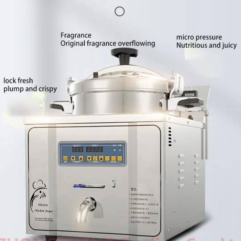 전기 딥 프라이어, 고압 프라이어, 치킨 허벅지 버거, 22L, 3500W 