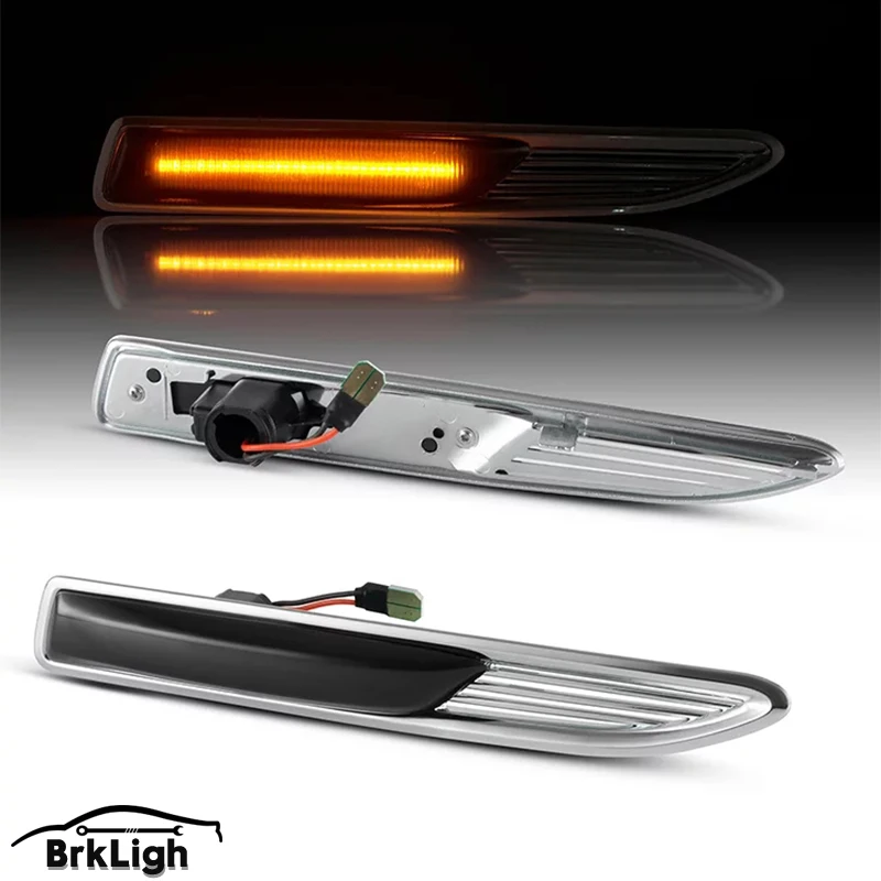 

For Ford Mondeo MK4 Estate BA7 2007~2015 Side Marker LED Repeater Blinker Dynamic Amber Indicator Light
