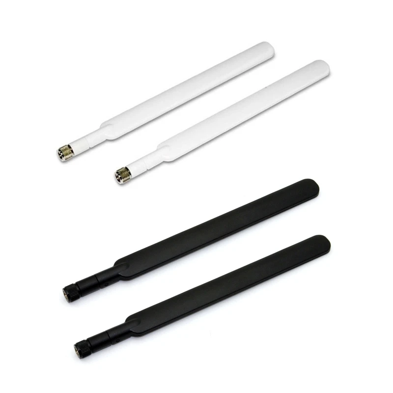

ABCD 2pcs High Gain5dBi 4G Antenna SMA Male forHuawei B315/B310 ,19cm Total Length