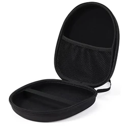Durable Shockproof Headphone Storage Bag with Zipper Closure (Default)