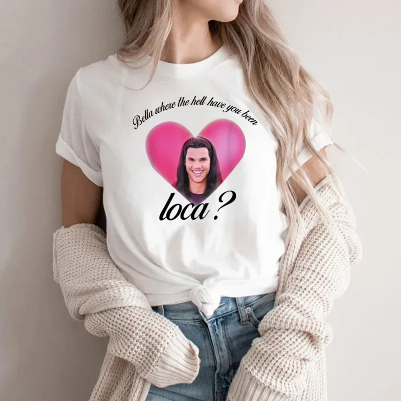 

BellaWhereTheHellHaveYouBeenLocaTShirtTwilightShirtUnisexShortSleeveCrewneckTShirtGraphicTeesTopsforWomen