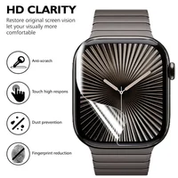 Film Hydrogel souple pour Apple Watch série 10 11 46mm 42mm, Film de protection d'écran en TPU souple pour Apple Watch Ultra 3 2 49mm, 1 à 3 pièces 2