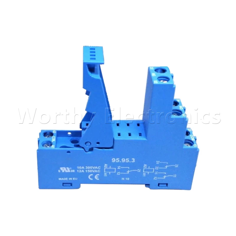 

Free shipping relay base 300VAC 10A 95.95.3