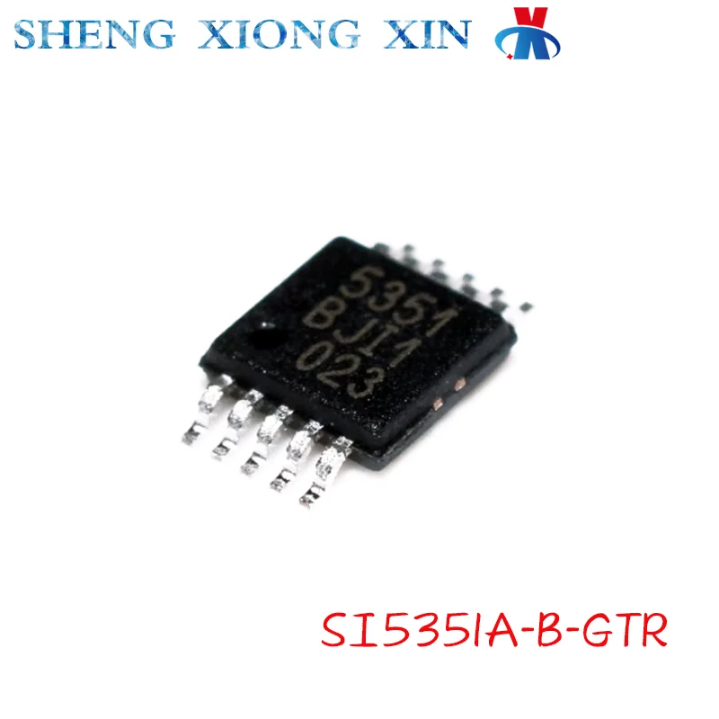 10pcsLot100NewSI5351ABGTRMSOP10ClockGeneratorFrequency