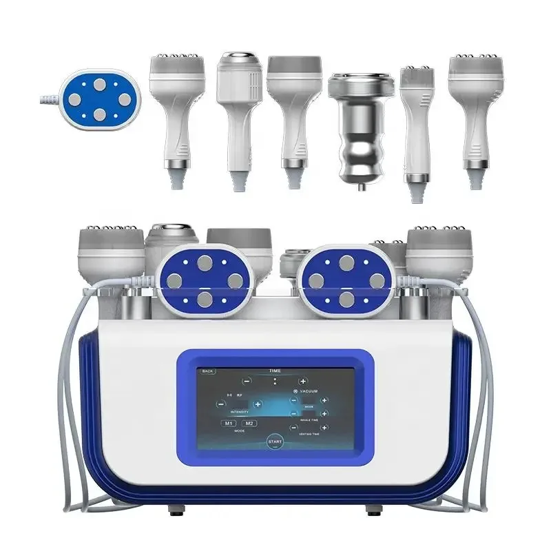 

Rf 40K Cavitation Vacuum Body Sculpting Loss Fat Slimming Device Lipo Fat Laser Cellulite Reduction Body Shape Machine 8 In1