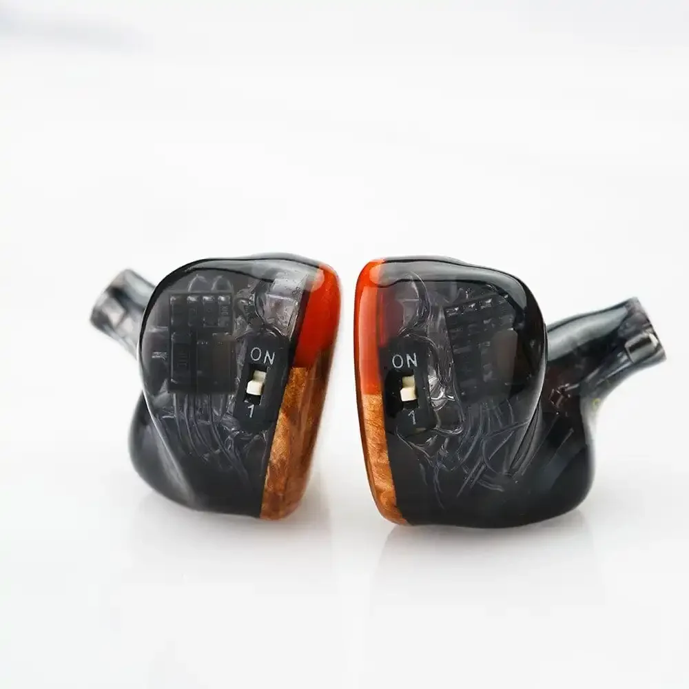 DUNU SA6 MK2 6BA Drivers In-Ear Monitors Earphone hifi IEM Hi-Res Audio Wired Earbud Solid Wooden Covers 0.78mm Detachable cable 4